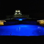 Pool at night
